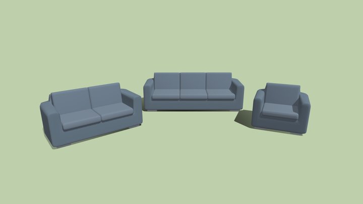 Office Furniture 3D Model