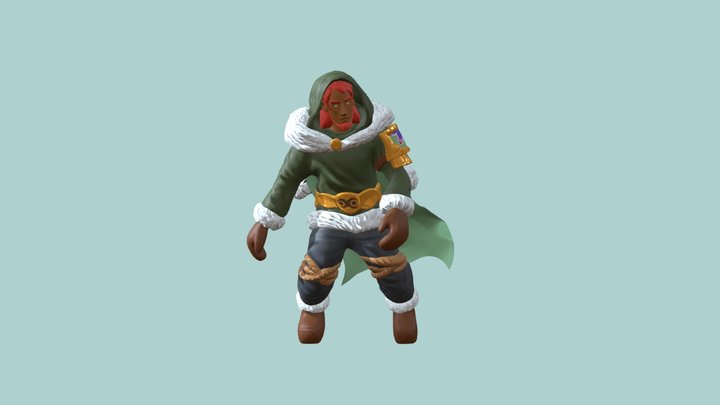 Zuma - A Gerudo Male 3D Model