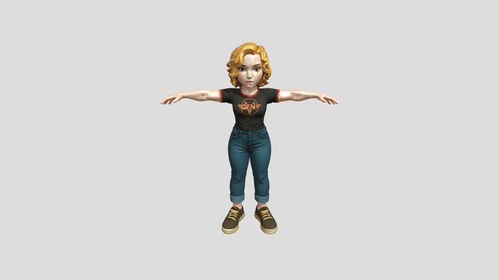 Gen V Emma Meyer 3D Model