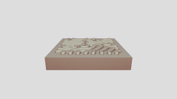 Mold - Textile as Scaffolding - Fabricademy 3D Model