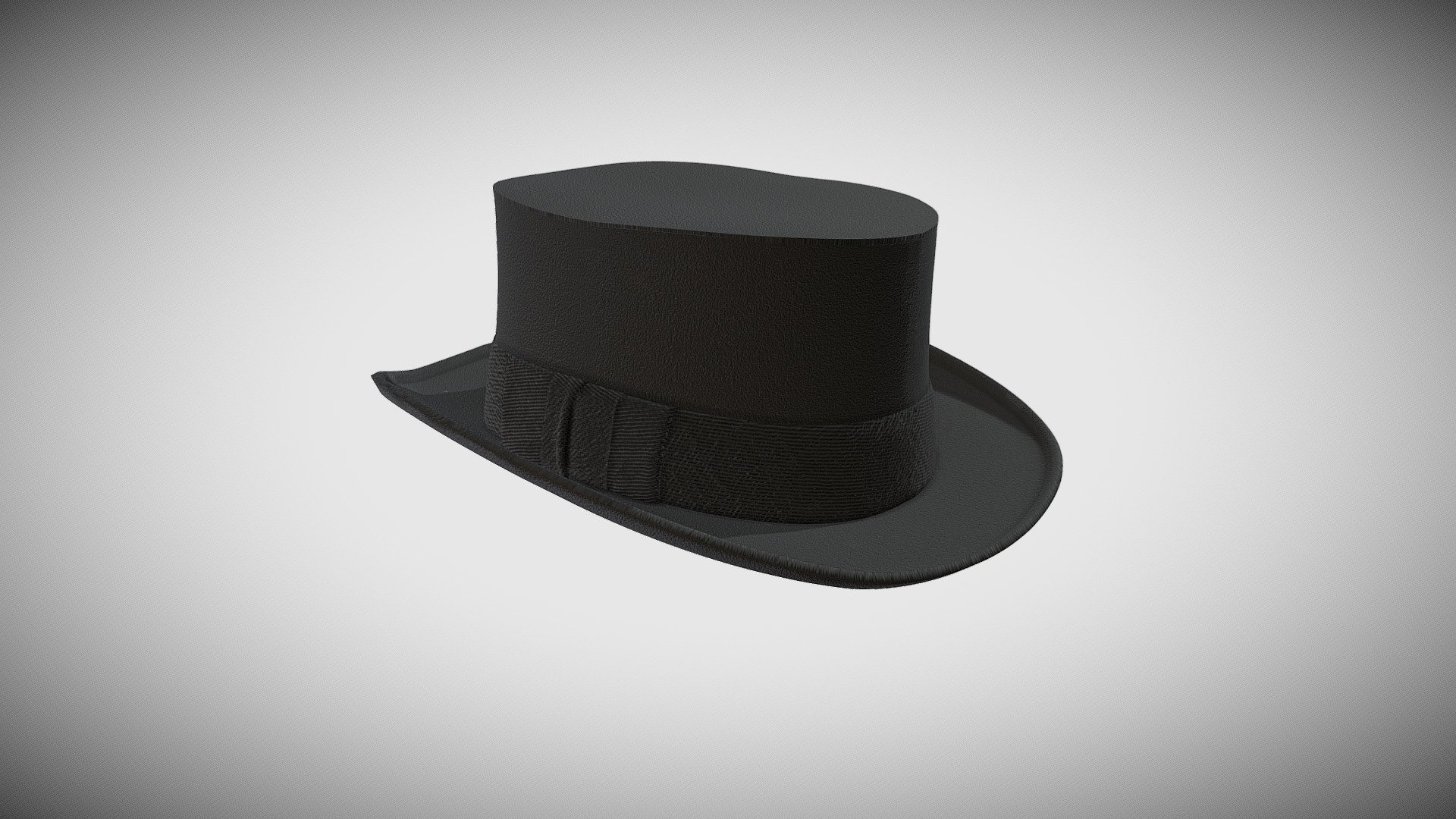 Riding hat (1891) - a digital reconstruction - Download Free 3D model ...