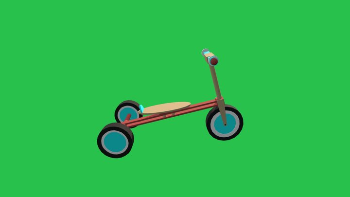 Scott Steven Block Toy 3D Model