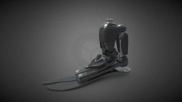 Össur Prosthetic – 3D Product Animation 3D Model