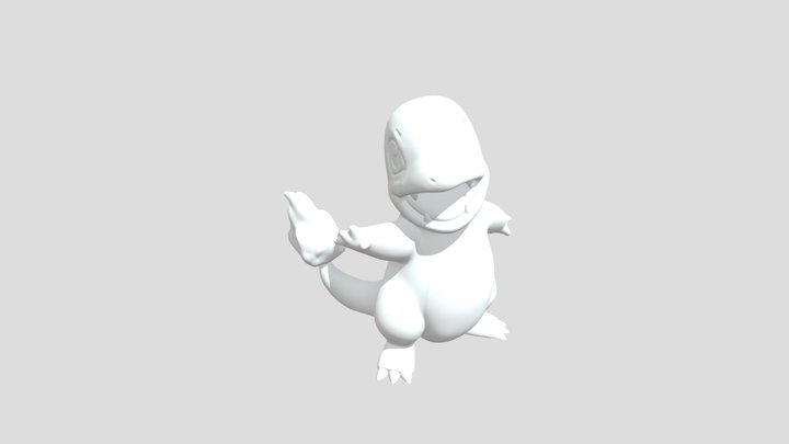 Charmander 3D Model