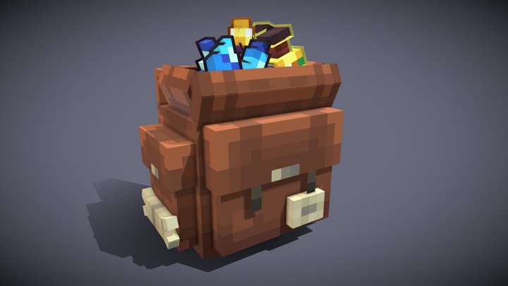 Monumenta Backpack 2 3D Model