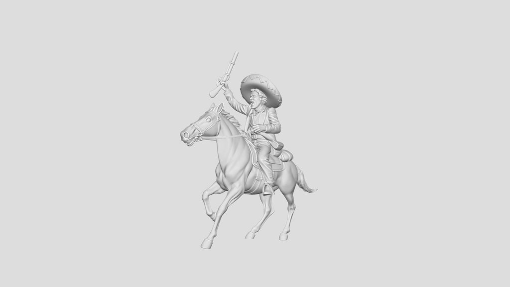 Red Sombrero Gunfighter