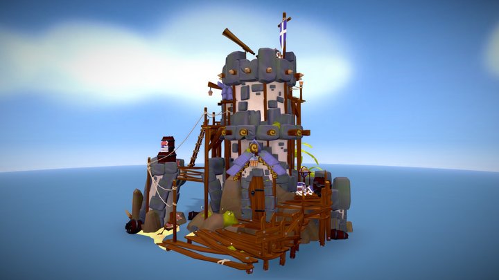 Star Seeker's tower 3D Model