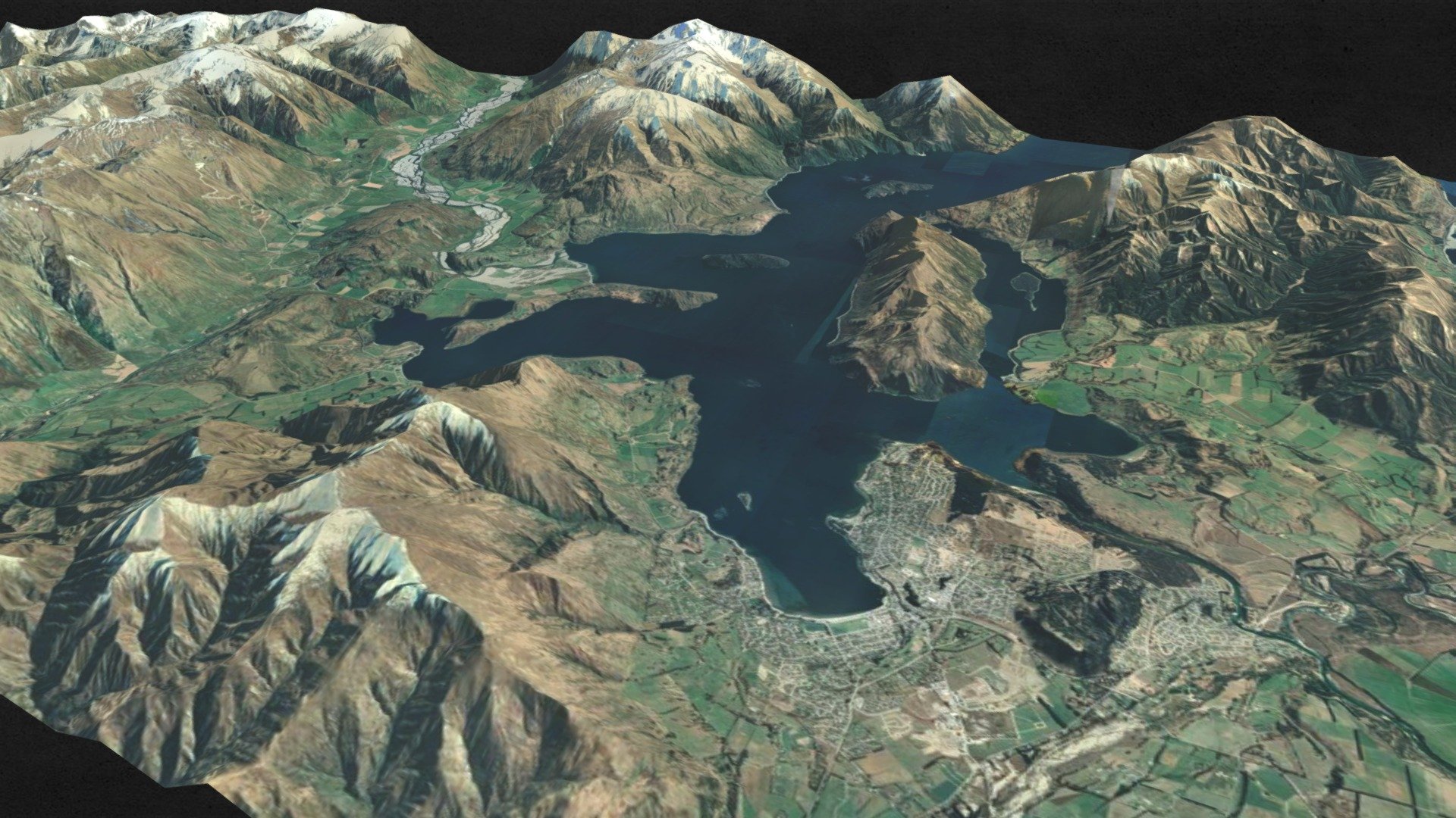 Wanaka Tree Centre in Wanaka Lake
