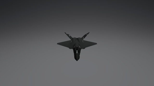 YF-23 3D Model