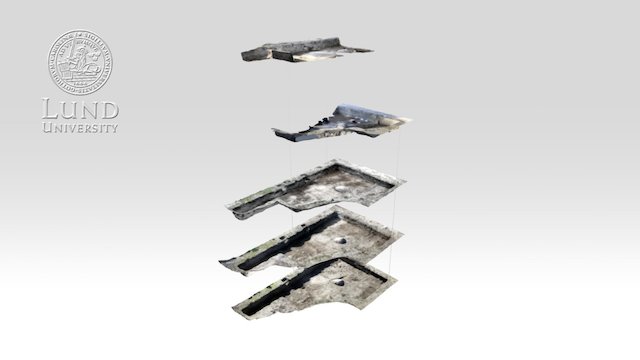 Uppåkra: TRENCHES_03 3D Model