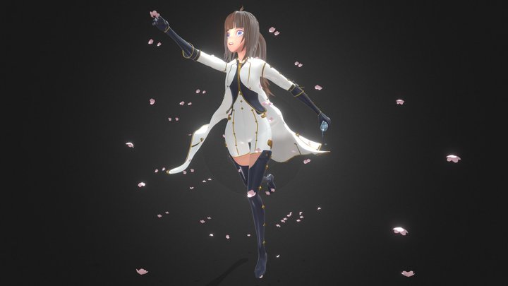 Blossom Haruno 3D Model