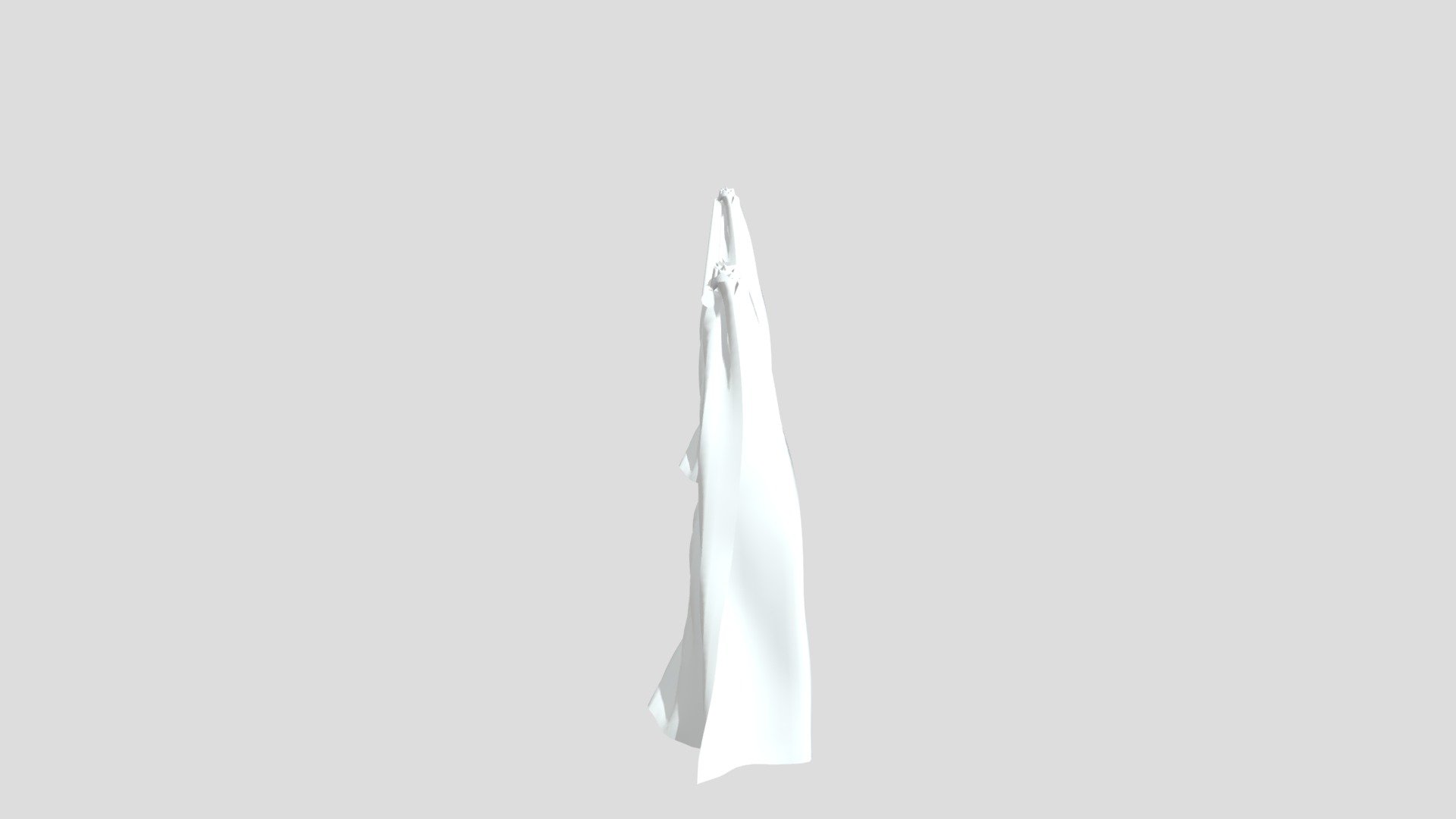 Curtains High-poly