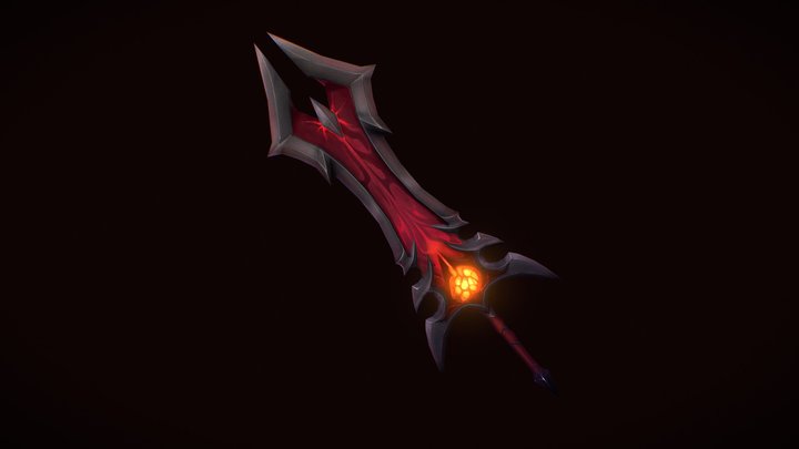 Aatrox's Blade 3D Model