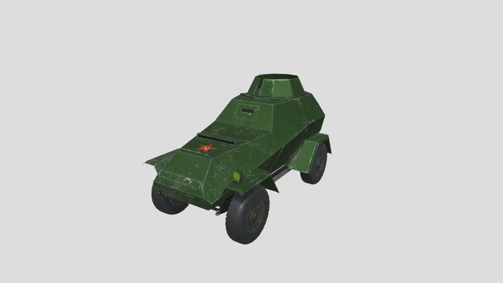 BA-64 3D Model