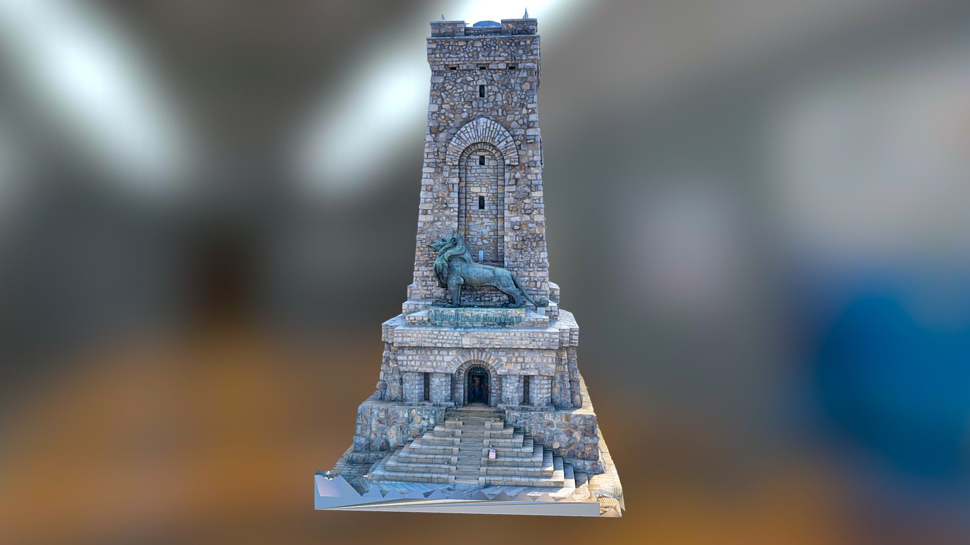 Паметника на Шипка - 3D model by strong94vili [eade6ac] - Sketchfab