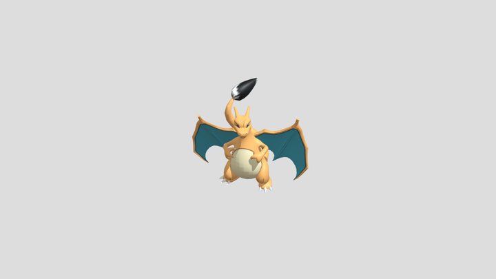 Charmander0001 3D Model