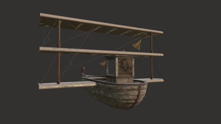 Swamp Glider 3D Model