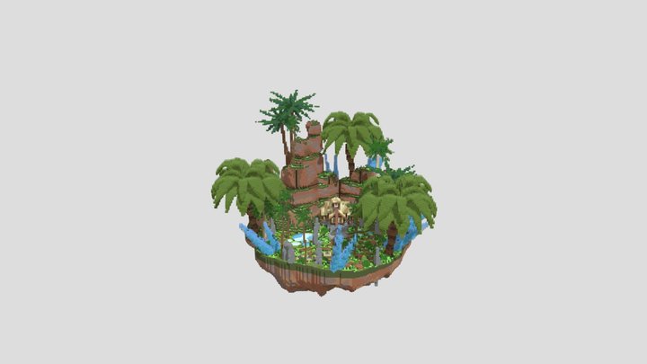 Summer Lobby 3D Model