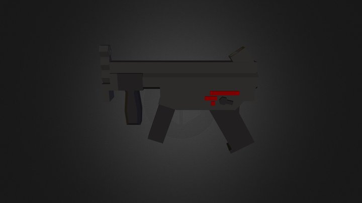 MP5K 3D Model