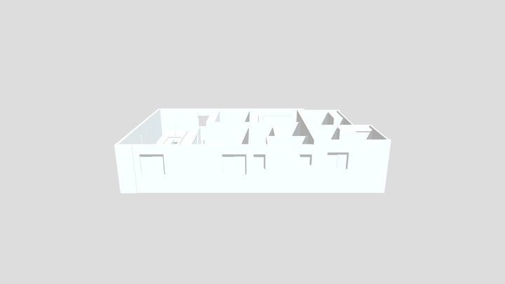 בית משפחת בן דוד תלת מימד 3D Model