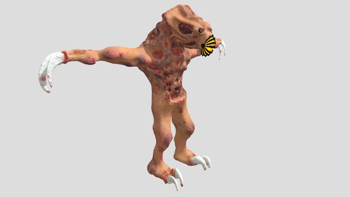 Monster Creature 3D Model