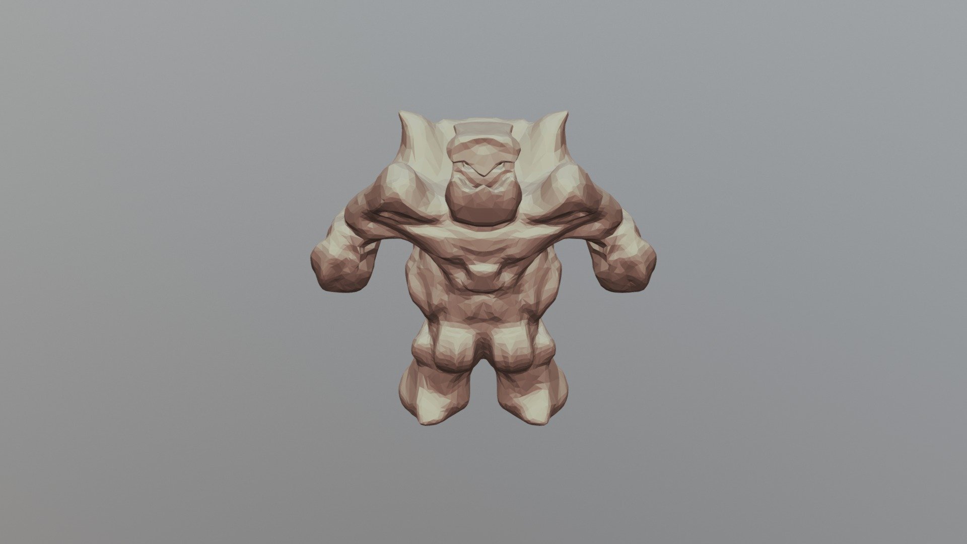 #SculptJanuary18 DAY 5 Golem