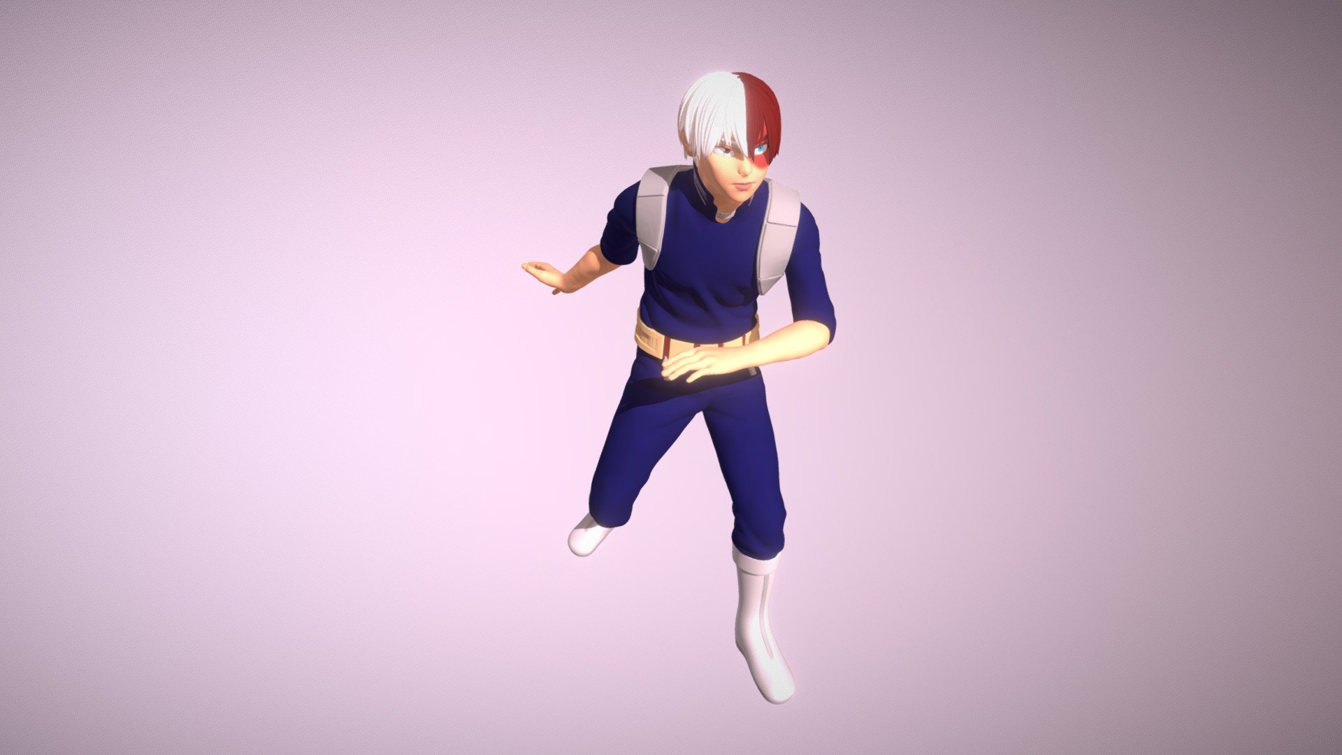 shoto todoroki 3d model