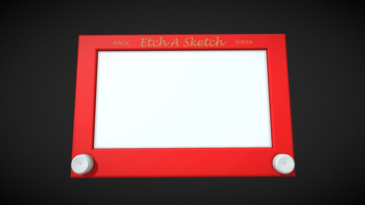 etch a sketch 3D Model