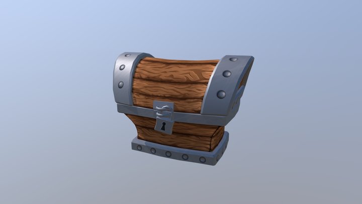 Treasure chest 3D Model