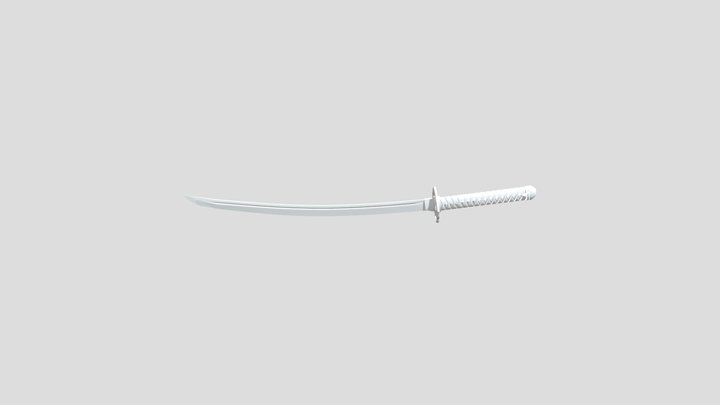 Katana-Samurai 3D Model