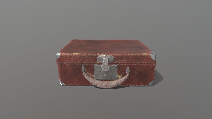 Suitcase 3D Model