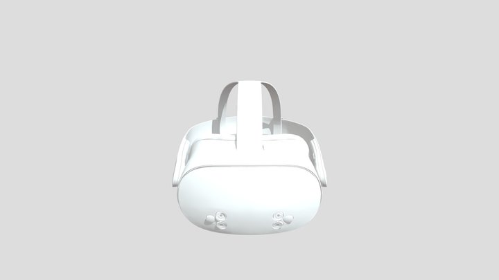 VR headset 3D Model