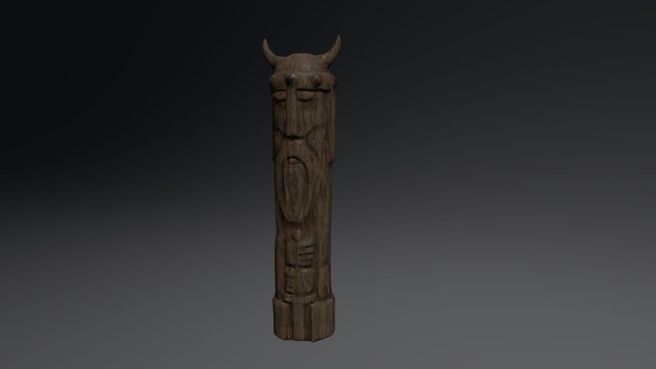 Viking Tothem 3D Model