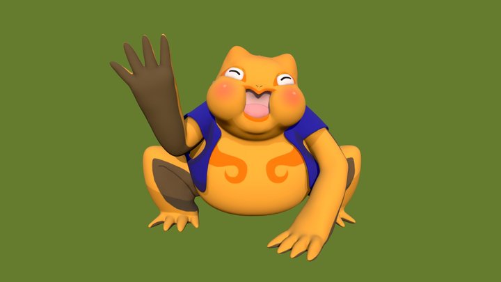 Gamatatsu 3D Model