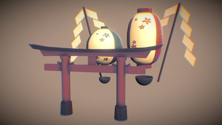 Lanterns 3D Model