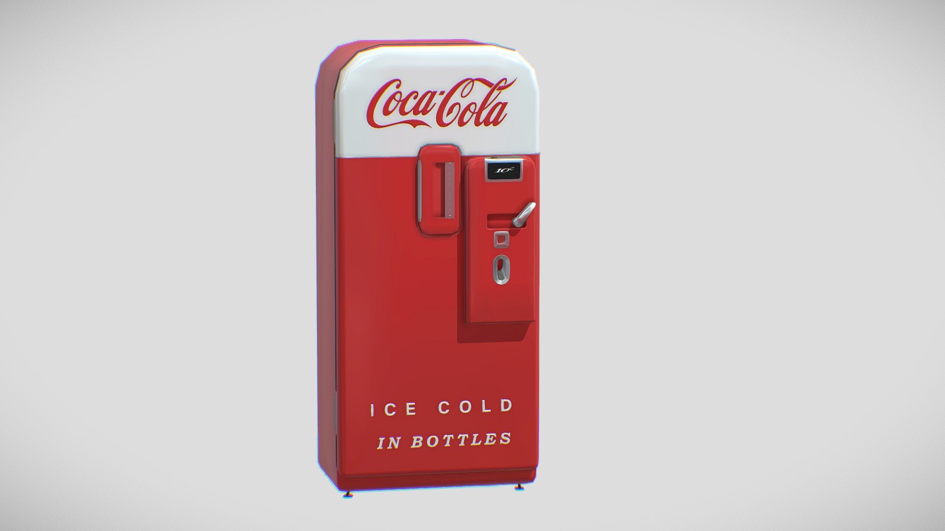Vintage Coca-Cola Vending Machine - Download Free 3D model by WAYNOT ...