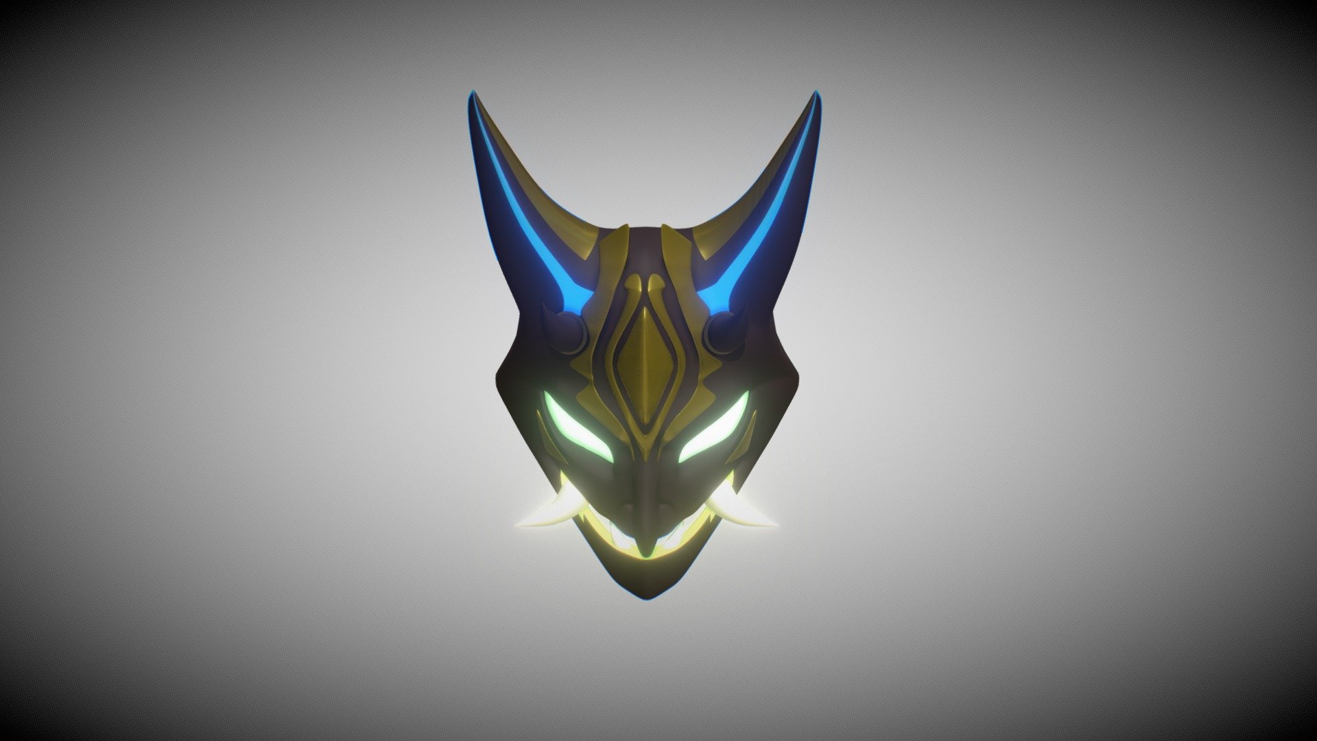Xaio's mask - 3D model by Nawaf9529 (@Nawaf__1987) [eae88a7] - Sketchfab