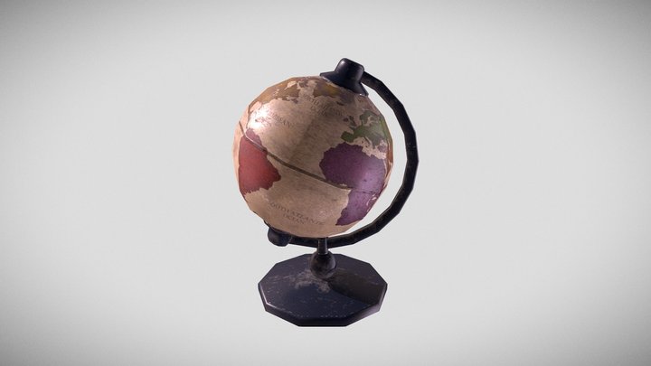 Old Globe 3D Model