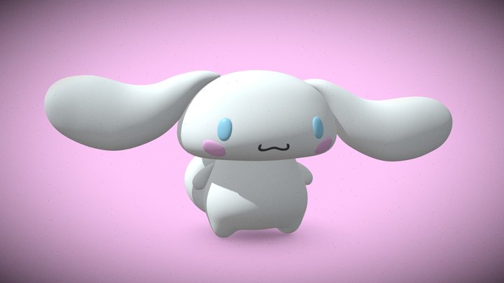 Cinnamoroll 3D Model