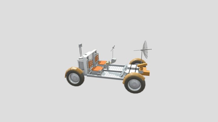Lunar Rover Toy/Model 3D Model