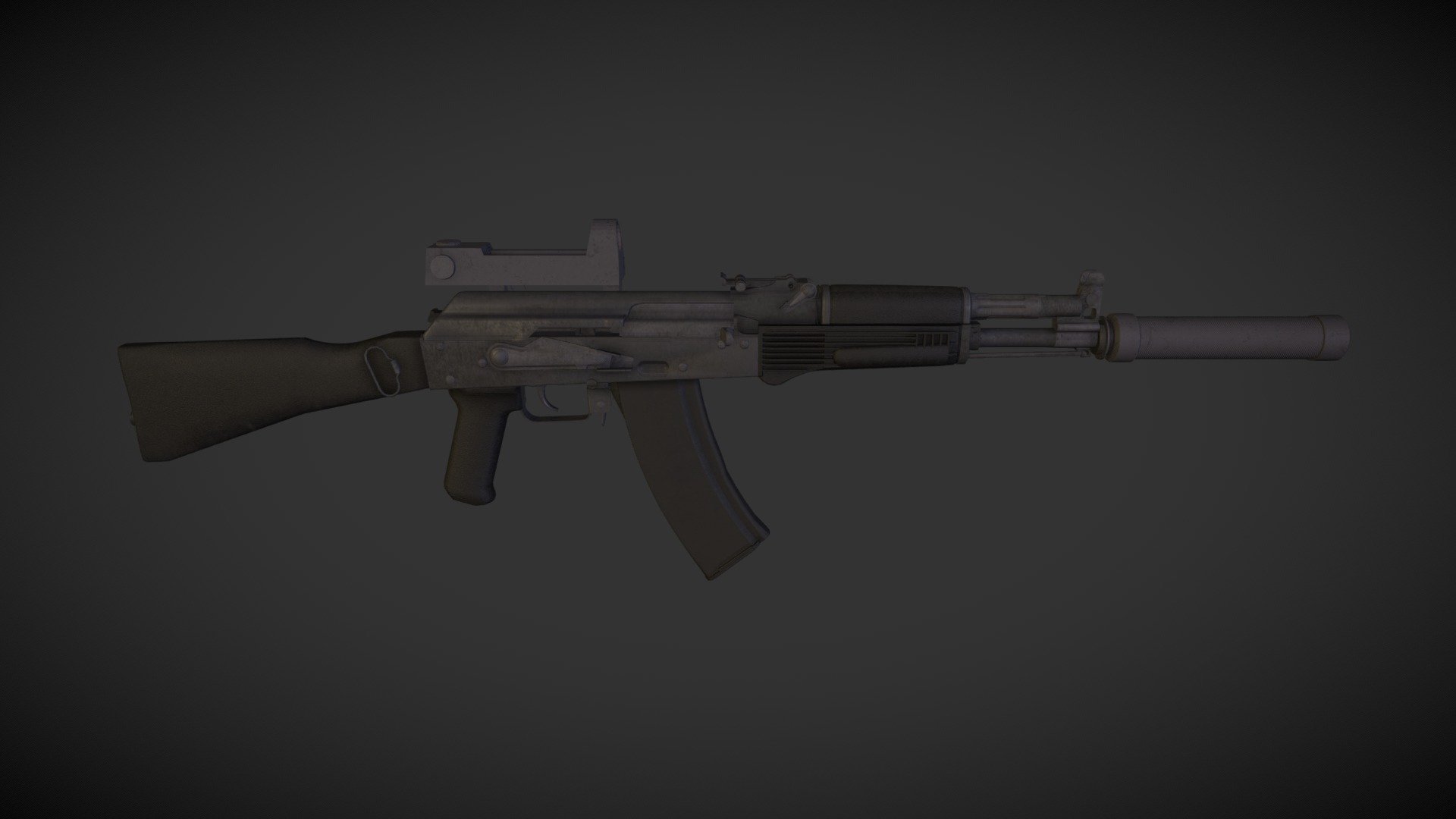 AK-105 SPECIAL FORCE - 3D model by TessaraOxygen (@19vladis97) [eae9c95 ...