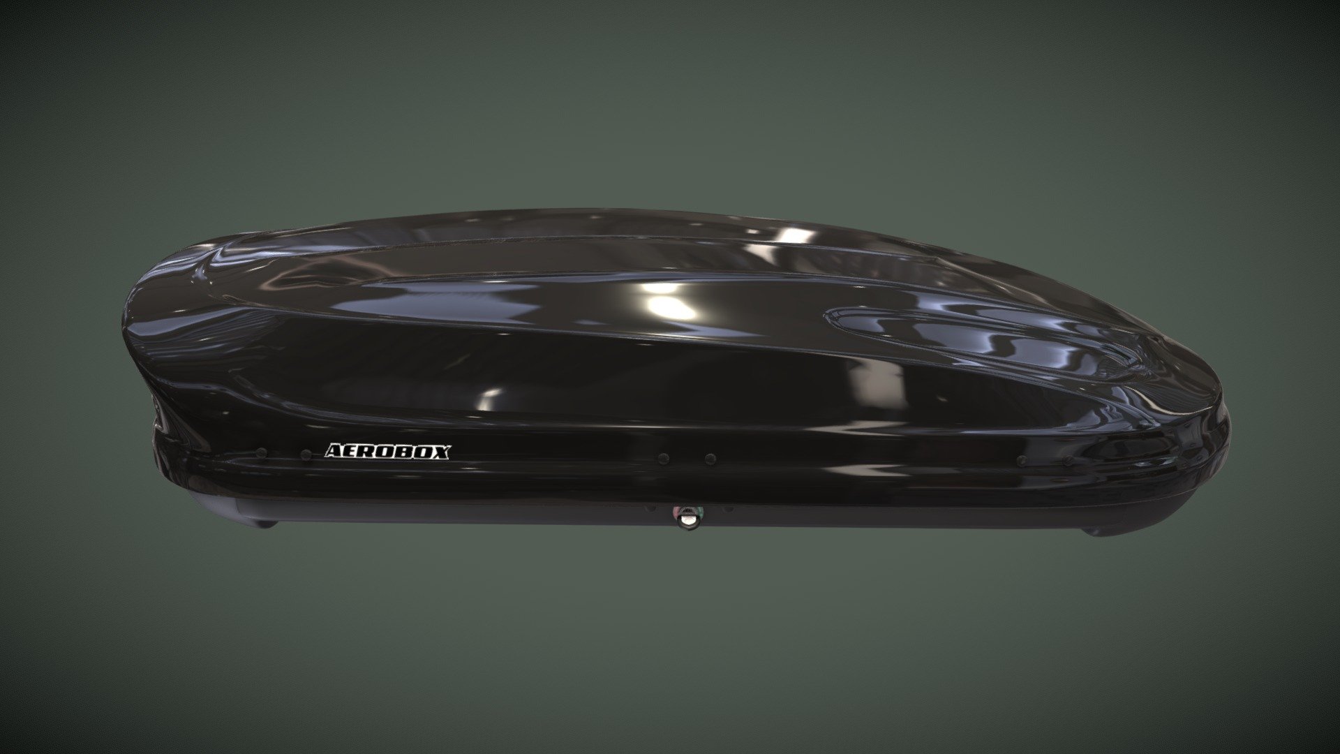 Аэробокс черный глянец (закрытый) - 3D model by Aerobox [eaea1ed ...