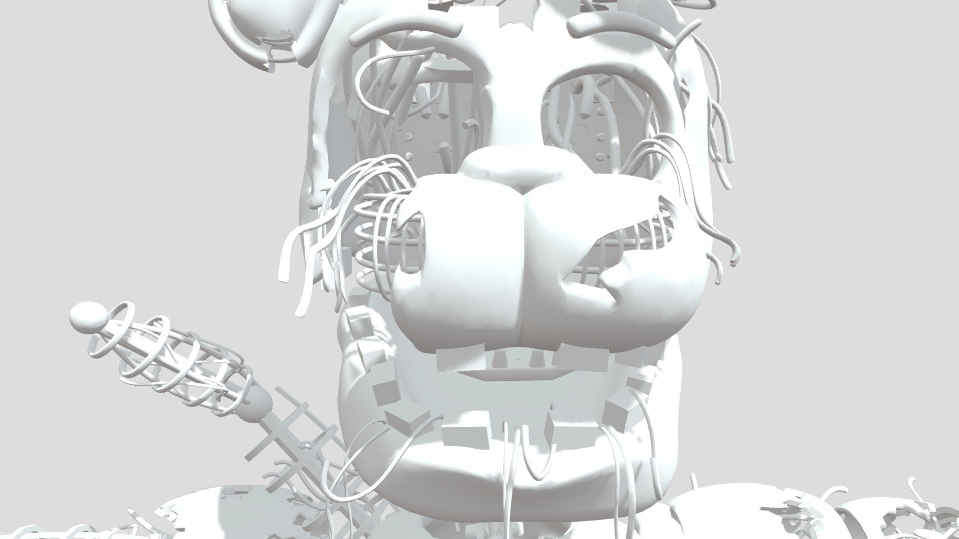 Reactivated Golden Freddy v2 by BunZai - Download Free 3D model by ...