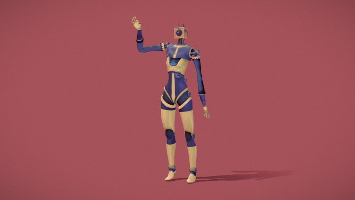 H.A.I - Human Android Integration 3D Model