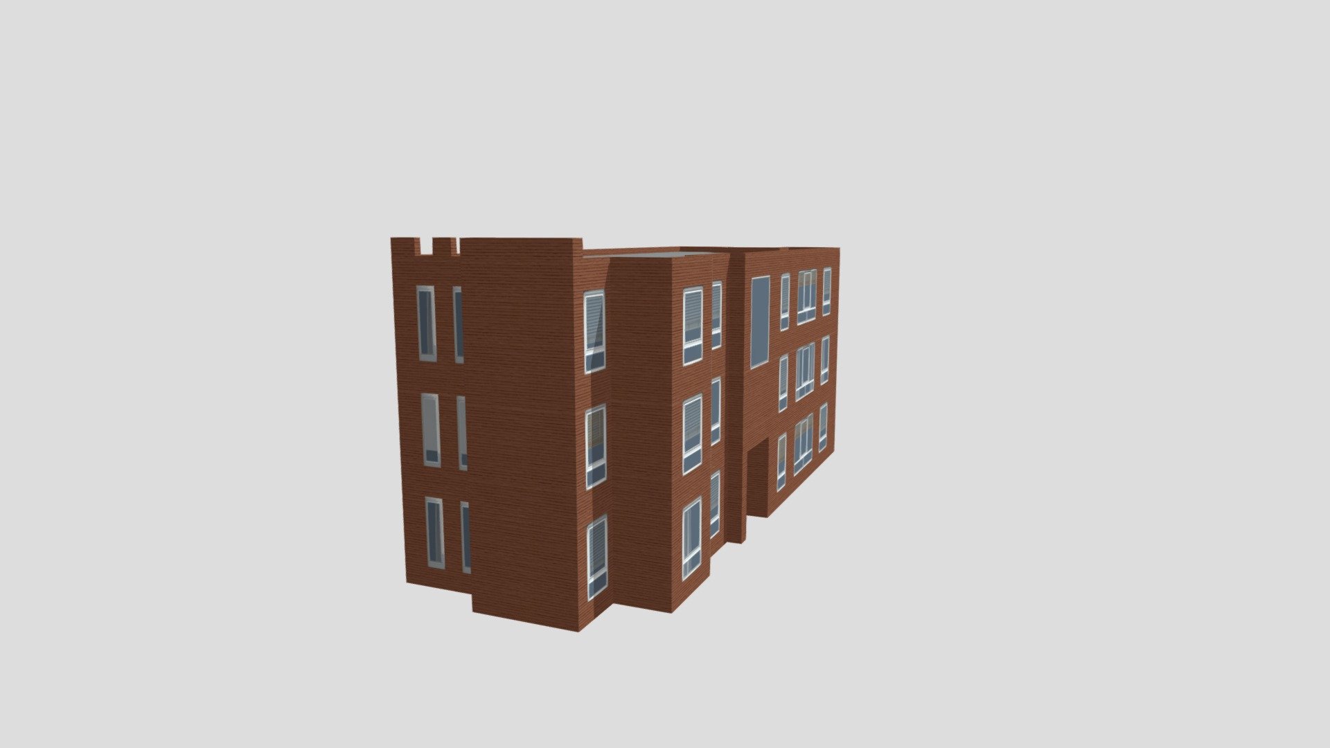 Davison Street Flats 2 - Flat Roof Brown A