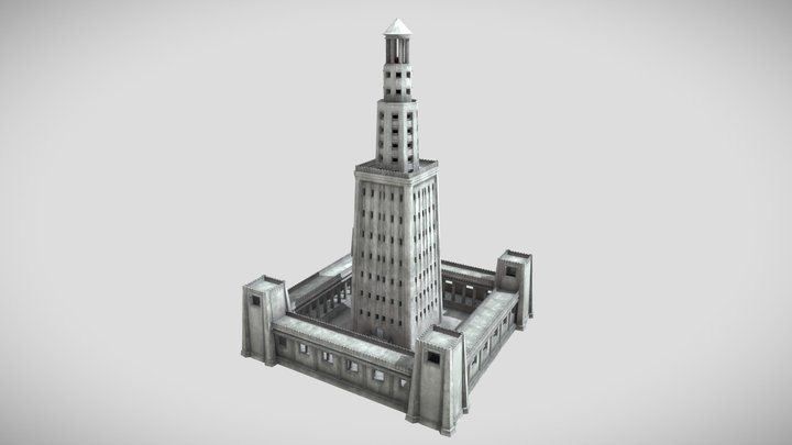 Pharos LightHouse – Modello 3D gratuito STL