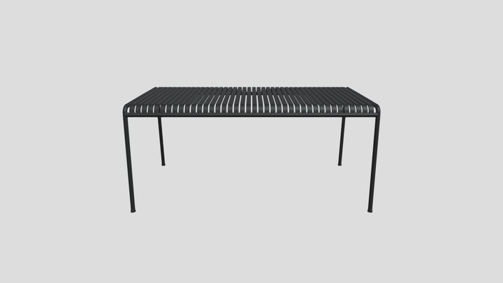 Palissade Table – Modèle 3D gratuit STL