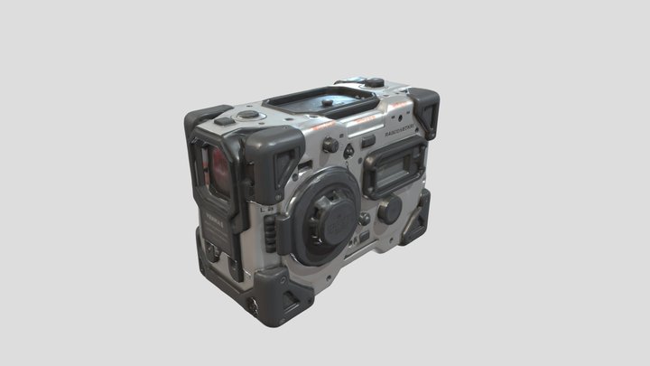 Retro futuristic device – Modelo 3D gratuito STL