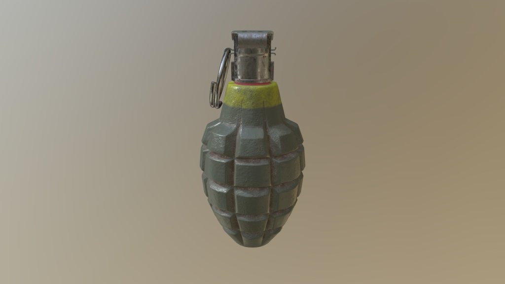 WWII Grenade  MK2 "Pineapple"