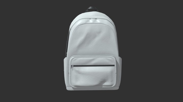 Backpack - with PBR Textures 3D Model